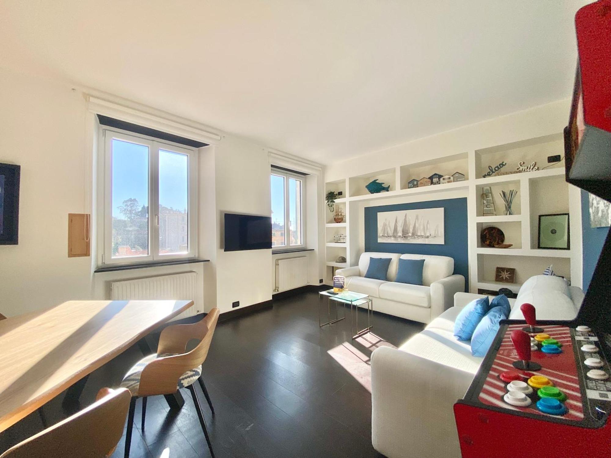 Casaviva - Modern Lively Trilo In Genova Nervi Apartment Bagian luar foto